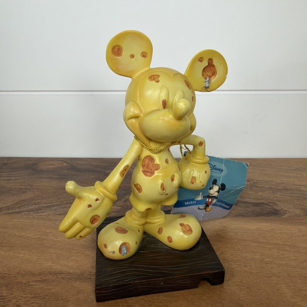 Disney InspEARations Big Cheese Mickey Mouse  6" Figure. No. 17821 Westland